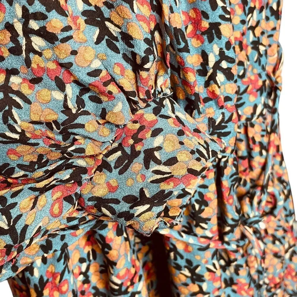 Derek Lam Collective Floral Tie Dress - Picture 8 of 16